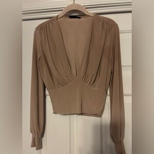 Elegant Beige Blouse for Women